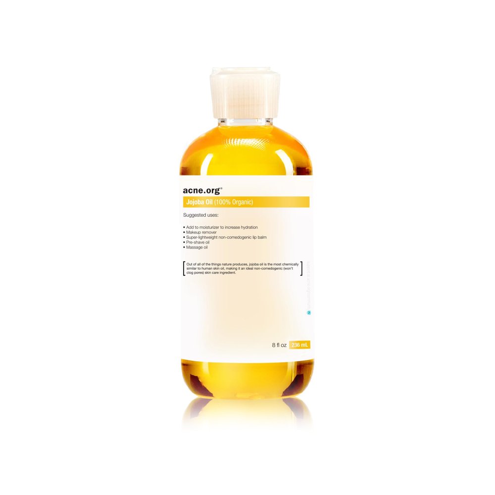 Acne.org Organic Jojoba Oil (100% Organic) 8 oz.