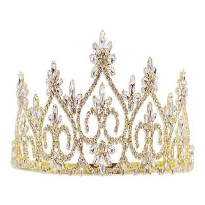 #13600 Royal Court Tiara - Gold