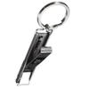 EDC Ultrathin Foldable Nail Clipper S.Steel Keychain Cuticle Cutter view 4