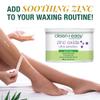 Clean + Easy Zinc Oxide Ultra Sensitive Soft Wax for Hair Removal - Depilatory Wax for Sensitive Skin, Removes Fine to Medium Hair, DIY Waxing, 14oz view 2