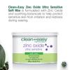 Clean + Easy Zinc Oxide Ultra Sensitive Soft Wax for Hair Removal - Depilatory Wax for Sensitive Skin, Removes Fine to Medium Hair, DIY Waxing, 14oz view 3
