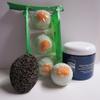 Bath Bomb Products - Bubble Bath Truffles: Cucumber/Melon 3 Pack Bath Truffles, 24 oz Cucumber/Melon Dry Salt Scrub, Pumice Stone by Dead Sea Spa Care, Bubble Bath, Bubble Truffles, Bath Truffle view 1