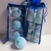Bath Bomb Products - Bubble Bath Truffles: Ocean Waves 3 Pack Bath Truffles, 2 Pack 8 oz Ocean Therapy Hand and Body Massage Lotion by Dead Sea Spa Care, Bubble Bath, Bubble Truffles, Bath Truffle view 1