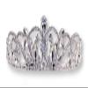 #16241 - Royal Princess Cluster Tiara with Combs - 1.5" view 1