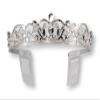 #16241 - Royal Princess Cluster Tiara with Combs - 1.5" view 2