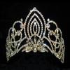 #11920G - Small Living Orchid Tiara - Gold Plated view 1
