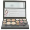 Cameo Cosmetics Eyes and Face Contouring Kit, Dark Colors, A 3 Palettes in One Makeup Kit with 16 Bestselling Shades, Step by Step Instructions Included view 1