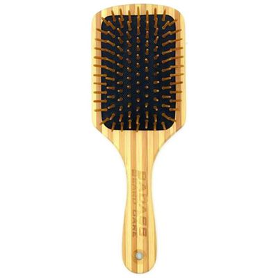 Badass Beard Care Wood Bristle Beard Brush For Men - Anti-static, 100% Bamboo & Light Weight