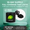 Caboki Hair Fibers for Thinning Hair Natural Plant-Based Bald Spot Cover Up for Men and Women Instantly Thicker Fuller Looking Scalp Clean Ingredients Trial Size, 10-Day Supply, Black view 2
