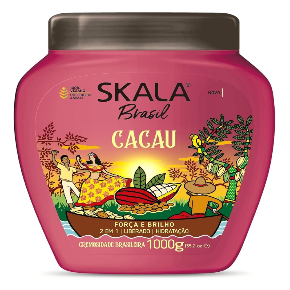 Brazilian Hair Treatment Cream Chocolate, Rapido 3 Minutos 35oz By Skala by Skala