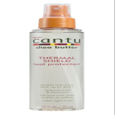 Cantu Shea Butter Thermal Shield Heat Protectant, 5.1 Fluid Ounce (Pack of 6)