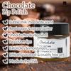 Chocolate Lip Polish, 1 oz by Nabila K - Hydrating Lip Exfoliator & Moisturizer with Shea Butter and Vitamin E for Dry and Chapped Lips - Cruelty-Free, Real Sugar, Made in USA view 2