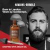 Hawkins & Brimble Beard Oil For Men Growth - Sandalwood Scent with Argan & Castor Oils, Shea Butter | Softens & Moisturizes, Promotes Healthy Beard Growth, 50ml view 2