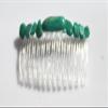 Amazonite Stone Hair Comb view 1