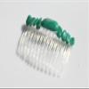 Amazonite Stone Hair Comb view 3
