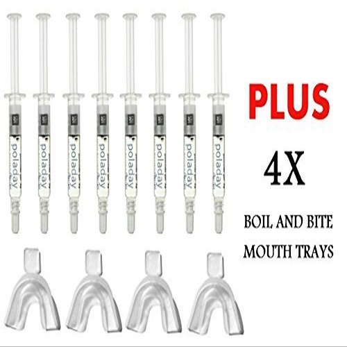 SDI Poladay CP 35% 1.3g 8 Syringe Whitening Gel + 4 Thermoforming Trays by Poladay