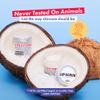 Handmade Heroes 100% Natural Lip Scrub, Vegan Conditioning Coconut Exfoliator - Gentle Exfoliant, Sugar Polish and Scrubber for Chapped Dry Lips, 1oz (Coconut Sorbet) view 4