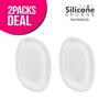 2 Packs Silicone Makeup Sponge -Pro Quality Gel Puff Sponge Silicon Blender (Rhomboid) view 1