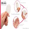2 Packs Silicone Makeup Sponge -Pro Quality Gel Puff Sponge Silicon Blender (Rhomboid) view 3