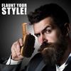 Beard Brush, Beard Comb, Beard Oil, & Beard Balm Grooming Kit for Men's Care, Travel Facial Hair Set for Growth, Styling, Shine & Softness, Great Gifts for Him view 2