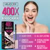 400X Pure Silk Fiber Lash Mascara [Ultra Black Volume and Length], Longer & Thicker Eyelashes. Waterproof, Long Lasting, Instant & Very Easy to Apply, Smudge-proof, Hypoallergenic view 3
