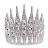 #15741 - Large Rivoli Adjustable Crown - 5" tall view 1