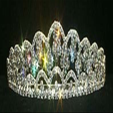 #12091 Floating Flowers Tiara