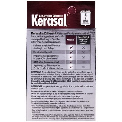 Kerasal Kerasal Nail Fungal Nail Renewal Treatment 10ml (2 Pack), 2 Count