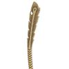15x158mm Unique Carved Hair Accessories Antique Bronze Plated Hair Stick for Women-10pcs view 2