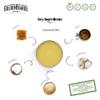 Golden Beards Moustache Wax & Eco Wood Vegan Comb Kit  Medium Hold Wax with Lime Scent & Eco Wood Comb 2.5 in  Handmade, Vegan, Cruelty-Free Moustache Styling Set view 3