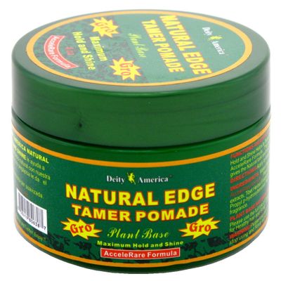 Deity Natural Edge Tamer Pomade 4 Ounce Jar (118ml) (2 Pack)