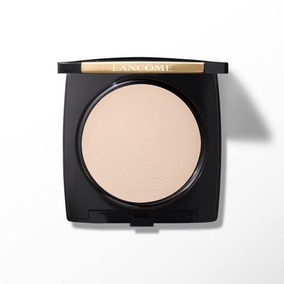 Lancme Dual Finish Powder Foundation - Natural Finish, Sheer-to-Full Coverage, Longwear Powder Foundation, Controls Shine - 100 Porcelaine Delicate Cool