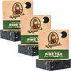 Dr. Squatch Natural Bar Soap for Men - Cold Process Soap with No Harsh Chemicals - Pine Tar (5 oz, 3-Pack) view 1