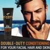 Woody's 2-in-1 Men Beard Conditioner, Beard Wash, Moisturize, Softens & Conditions Dry Flaky Beards, Enriched With Botanical Extracts and Essential Oils - 4 Fl Oz, 2 Pack view 2