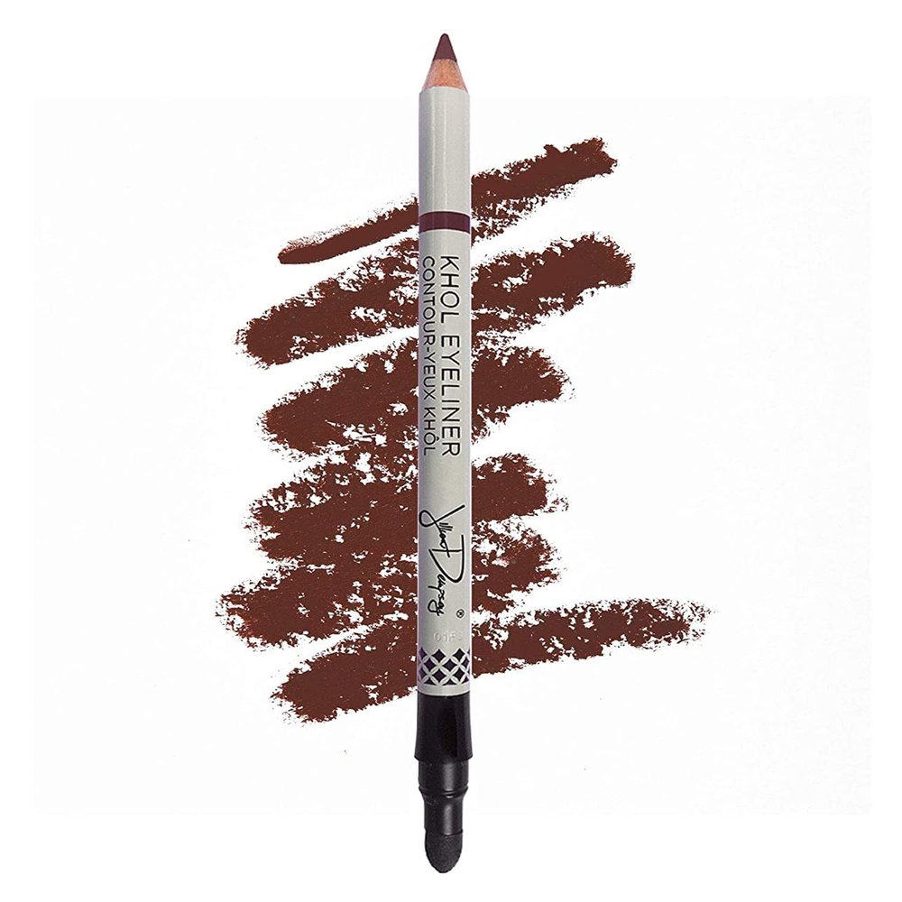 Jillian Dempsey Khol Eyeliner: Clean, Waterproof Eyeliner Pencil with Built-In Smudger for Effortless Blending Rich Pigment, Cruelty-Free, Rich Brown
