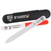 3 Swords Germany - Brand Quality Clear Double Sided Glass Nail File for Women & Girls, Perfect for Natural Fake Gel Artificial Acrylic fingernail, incl. Nail Buffer & Tube case for Travel (313) view 1