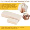 GiGi Muslin Epilating Waxing Strips  Wax Strips for Hair Removal, Hair Wax Strip for Women's Face, Body, Bikini & Leg, 100 Ct, Pack of 2 view 2