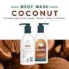 JASON Coconut Smoothing Body Wash, For a Gentle Feeling Clean, 30 Fluid Ounces view 2