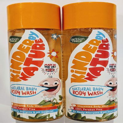 Jackson Reece Kinder by Nature Natural Baby Body Wash (2 Bottles)