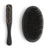 Beard Brush for Men - Natural Boar Bristle Beard Brush Kit - Soft Small Mustache Brush for Men - Premium Travel Grooming Set by Hunter Jack view 4