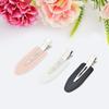 Wobe 24 Pcs No Bend Hair Clips Pin Curl Creaseless Clips No Crease Hair Clip for Hairstyle Bangs Finger Waves Makeup Application Hairdressing Hairpins Styling Clips for Hair Salon Black Pink White view 4