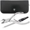 3 Swords Germany - Brand Quality Professional Toe Nail Nipper Clipper Set Stainless Steel Wave Nipper, Head Cutter, Nail File with case for ingrown Toe Nails, Manicure Pedicure by 3 Swords (196) view 1