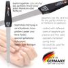 3 Swords Germany - Brand Quality Professional Toe Nail Nipper Clipper Set Stainless Steel Wave Nipper, Head Cutter, Nail File with case for ingrown Toe Nails, Manicure Pedicure by 3 Swords (196) view 4