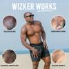 WIZKER Premium Ingrown Hair Exfoliating Brush: 2-in-1 Soft + Firm Face Body Exfoliator for Sensitive Skin, Prevents Razor Bumps, Shave, Laser, Wax, Epilation, DermaplaningWaterproof, Mold Resistant view 3