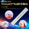 10Pcs Nail File 100/180 Grit Professional Nail Files and Buffers for Natural Nails, Double Sides Washable Block Disposable Nail Files for Nail Art DIY or Nail Manicure Salon view 2