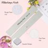 10Pcs Nail File 100/180 Grit Professional Nail Files and Buffers for Natural Nails, Double Sides Washable Block Disposable Nail Files for Nail Art DIY or Nail Manicure Salon view 3