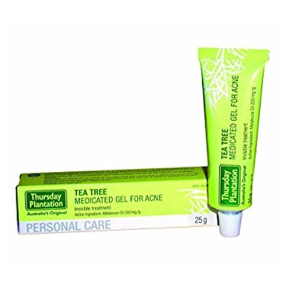 Thursday Plantation Tea Tree Gel  25g  Skin Repairing and Moisturizing for Acne, Pimples, and Blackheads  Natural Tea Tree Oil Formula