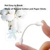 2 Packs Safety Cotton Swabs with Large Tip, Baby Cotton Buds 216pcs view 4