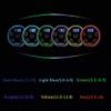 Tattoo Power Supply - Aurora II Power Supply 2nd Gen Colorful Voltage Fits All Tattoo Machine  (Silver) view 2