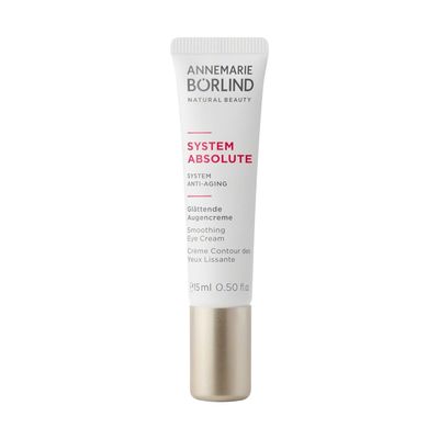 ANNEMARIE BRLIND - SYSTEM ABSOLUTE Smoothing Eye Cream - Vitamin C, Darutoside and Caffeine Eye Wrinkle Smoothing - Tones, Plumps, and Rejuvenates - 0.5 Fl Oz